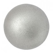 Les perles par Puca® Cabochon 25mm - Silver aluminium mat 00030/01700